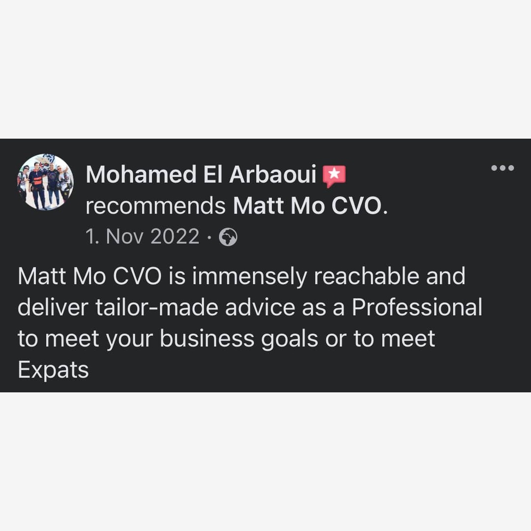 Mohamed El Arbaoui recommends Matt Mo